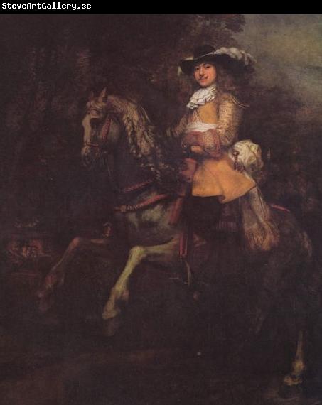 Rembrandt Peale Portrat des Frederick Rihel mit Pferd